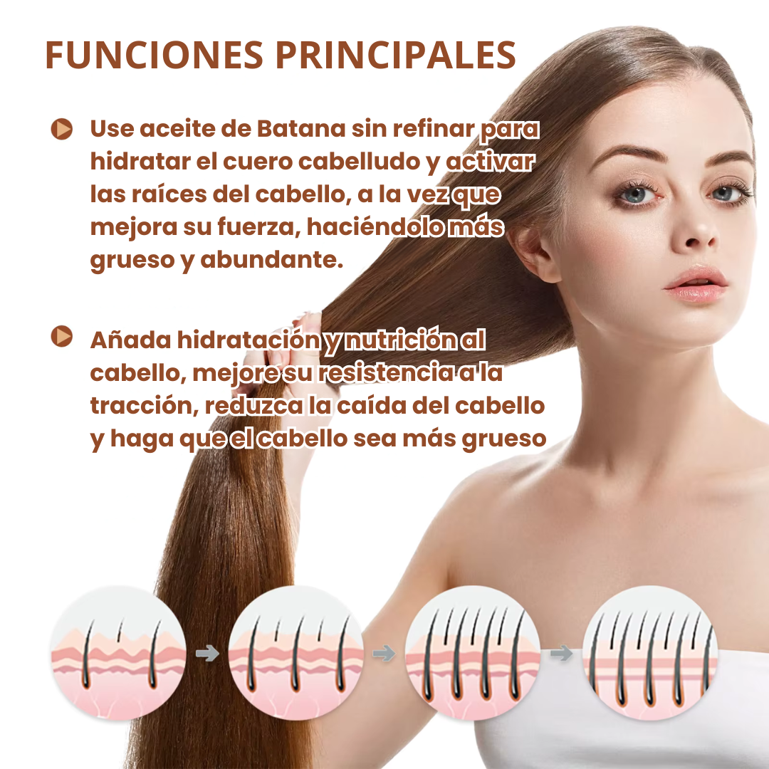 Mascarilla Capilar Postparto: Frena la caída y recupera volumen en 2 semanas.