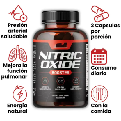 Óxido Nítrico para energía estable y mejor rendimiento