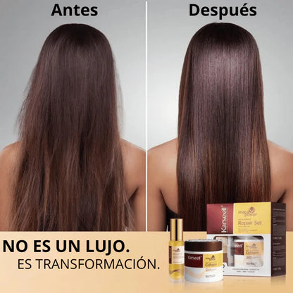 Mascarilla de Colágeno "Brillo y Fuerza al Instante”